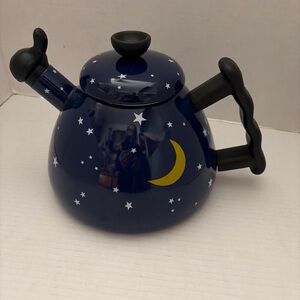 Starry Night Blue Teapot